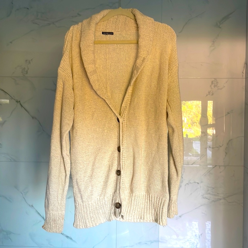 Men’s James Perse cotton beachcomber cardigan